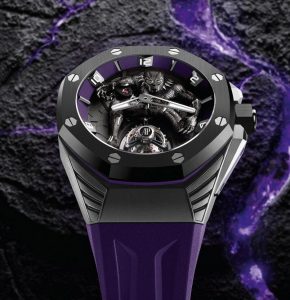 Fausses montres en ligne sont de bon goût avec une couleur violette.